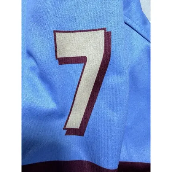 Rockstar Apparel *Rare* Bill Murray Roller Hockey Hoodie Polyester XL Blue - Picture 6 of 10